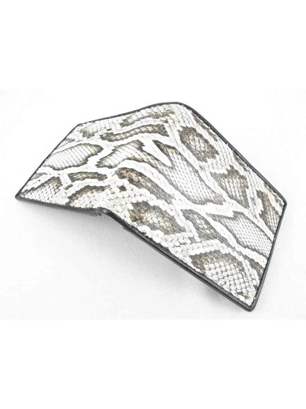 Genuine Python Snake Skin Bifold Wallet | 6 Card Slots, 2 ID Windows, Bill